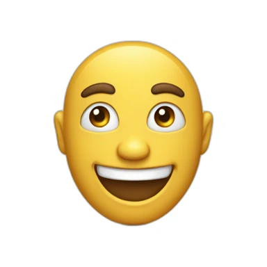 Emoji qui éclaté de rire sticker