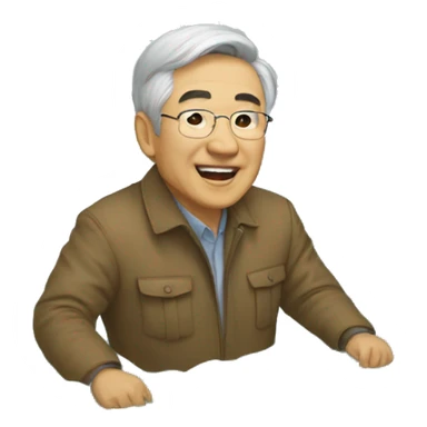 Tokayev and flood sticker