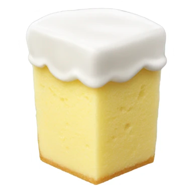 Yogurt sponge sticker