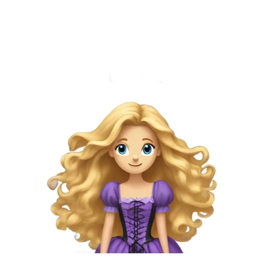 Rupunzel tangled sticker