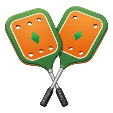 A switch server icon for pickleball, it should have the switch icon of two arrows pointing opposite ways and a pickleball paddle over it. ios icon style. sticker