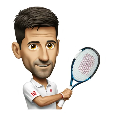 Djokovic sticker
