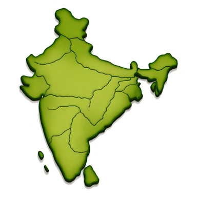 India Punjab map sticker
