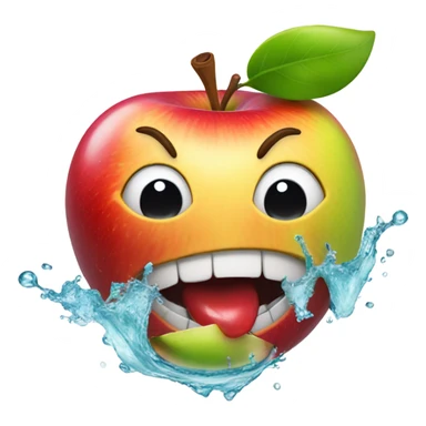 apple that vomit sticker