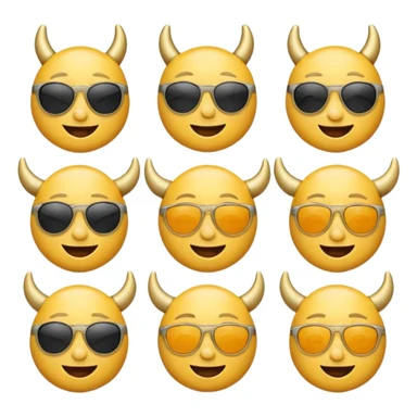 Can U do this sticker 😂😔😇🥺😎😈🤑🤫🤗🙁😩😘 sticker