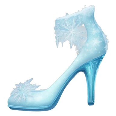 frozen elsa shoe sticker