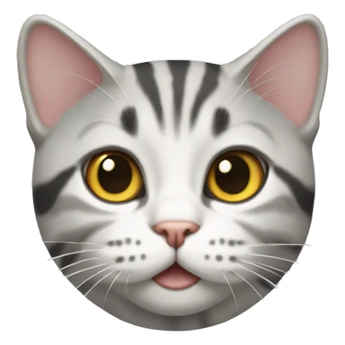 American shorthair cat  sticker