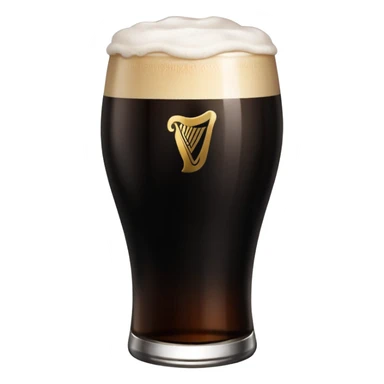 Pint of Guinness sticker