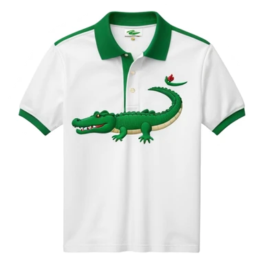 Lacoste emoji sticker