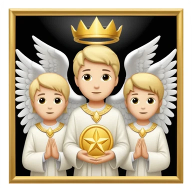 angelic council heaven emoji sticker