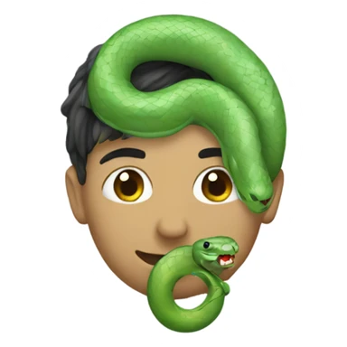 ai with snake sticker