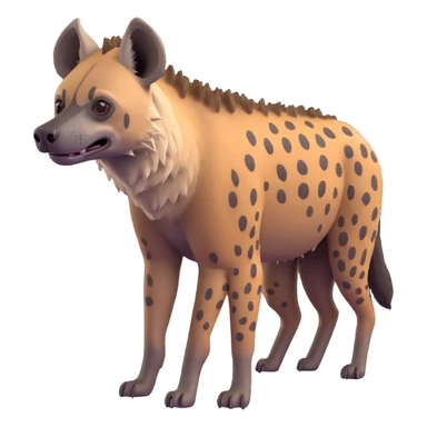 Realistic Hyena sticker