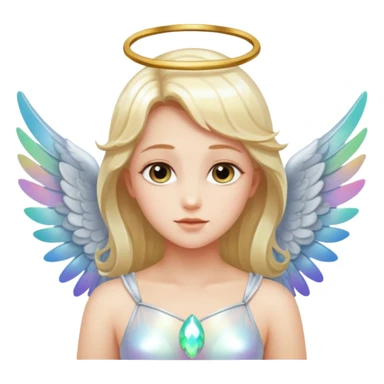 Magic angel sticker