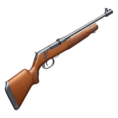 wood traditional rifle sticker