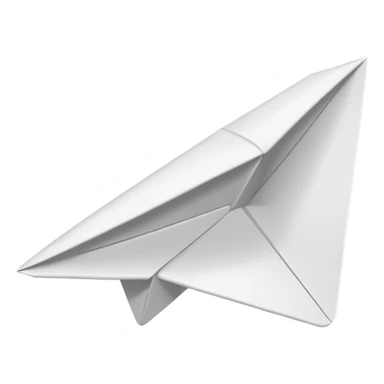 paper airplane sticker