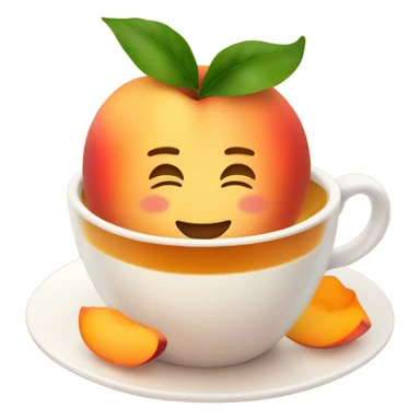 PEACH in OOLONG sticker