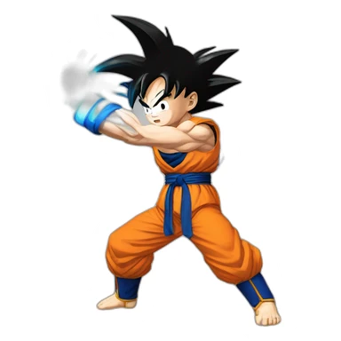 Goku kamehameha sticker