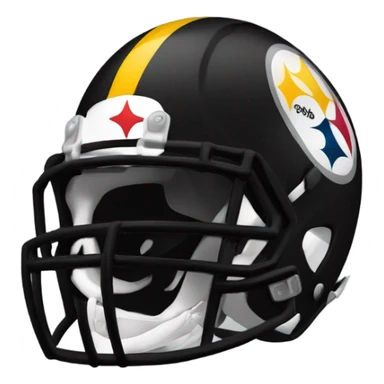 Pittsburgh Steelers helmet sticker