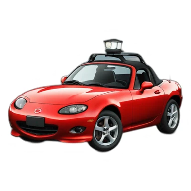Mazda miata phare rétractable sticker