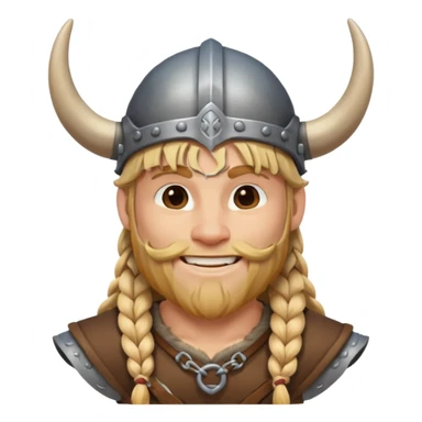 Viking emoji sticker