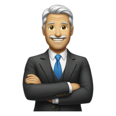 Boss are very happy  sticker