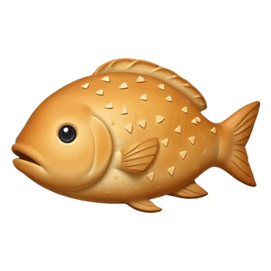 fish shape bread sticker