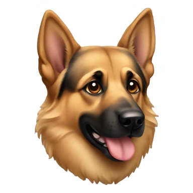 German sheperd sticker