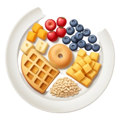 Carbohydrates food sticker