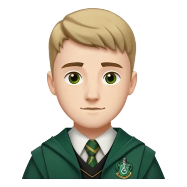 Jamie Yeates is Marcus Flint in harry potter, wear hogwarts slytherin uniform sticker
