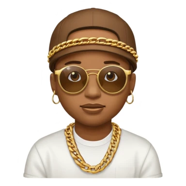 I'm just want a emoji like rapper sticker