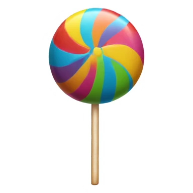 a spherical lollipop sticker