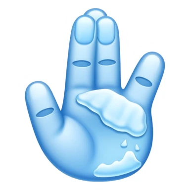 freezing thumbs up sticker