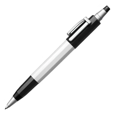 pixelated big pen sticker