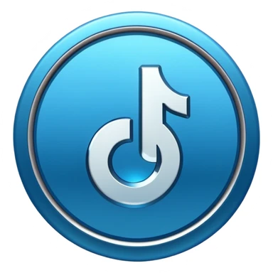Verificación blue de tiktok sticker