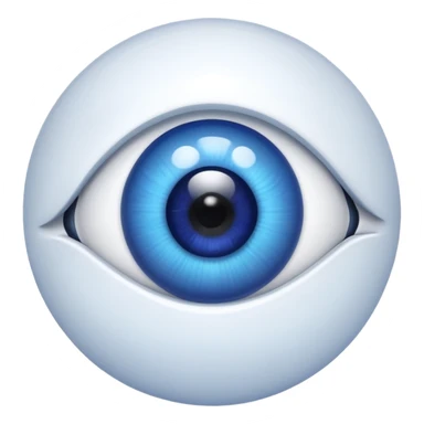 Eyeball sticker