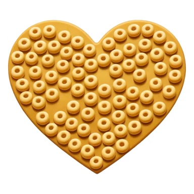 the cereal cheerios in the shape of a heart sticker