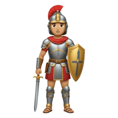 Famoso general cartagines de la época púnica, foto del cuerpo entero sticker