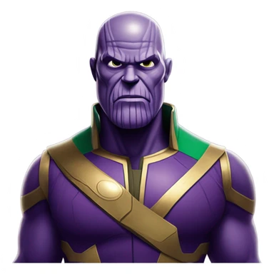 Thanos in squid game  sticker