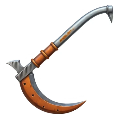 farmer sickel object only no human sticker