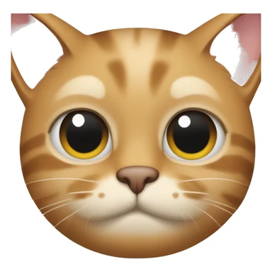 Cat with pops sticker