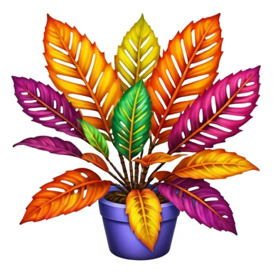 Crotons sticker