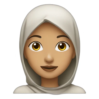 Islam Young woman sticker
