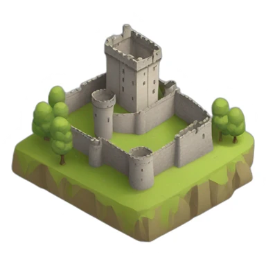 scotland monument castle sticker