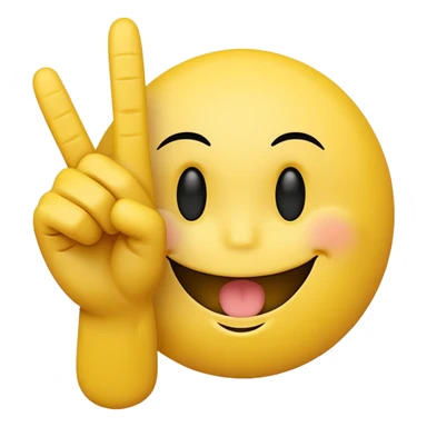 Smiley face with a middle finger  sticker