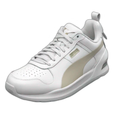 puma brand shoes black sticker