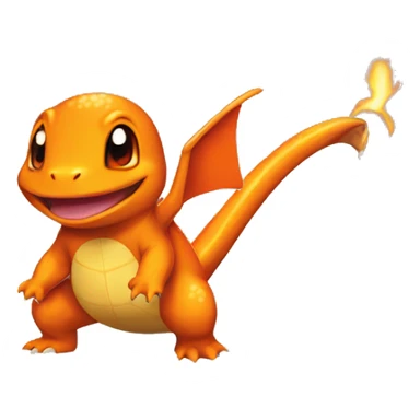 Charmander the Pokémon sticker