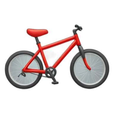 red bike emoji sticker