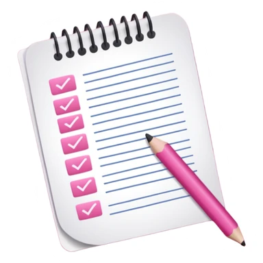 tips and tricks for exams pink sticker