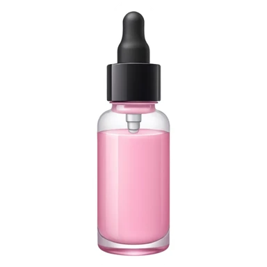 Light pink ￼ serum sticker