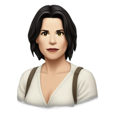 Neve Campbell sticker